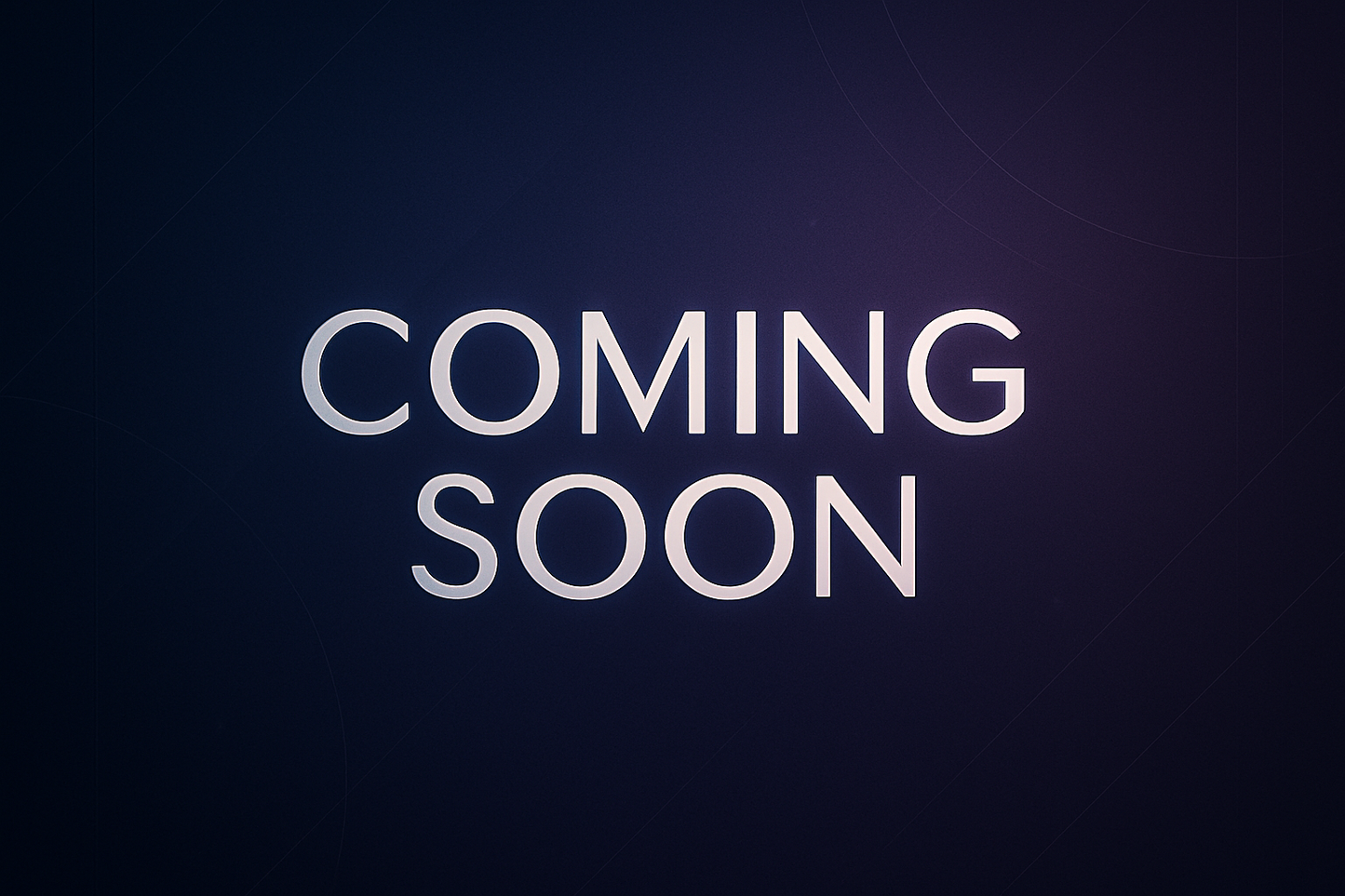 Coming soon